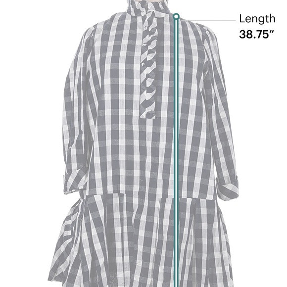 Tuckernuck Navy and White Checkered Dress - Picture 3 of 4